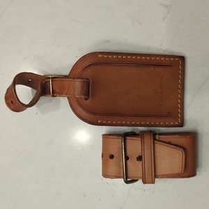 Louis Vuitton luggage tag
